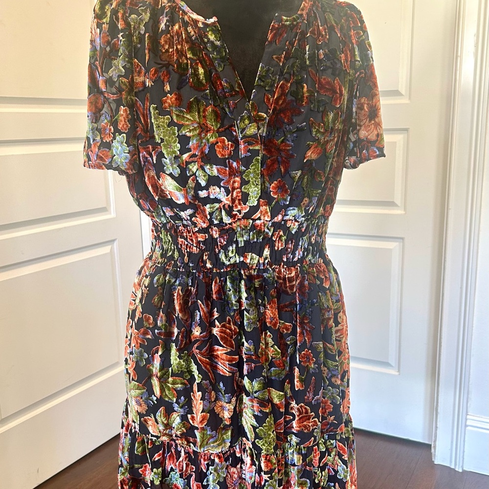 Floral Print Women's Dress